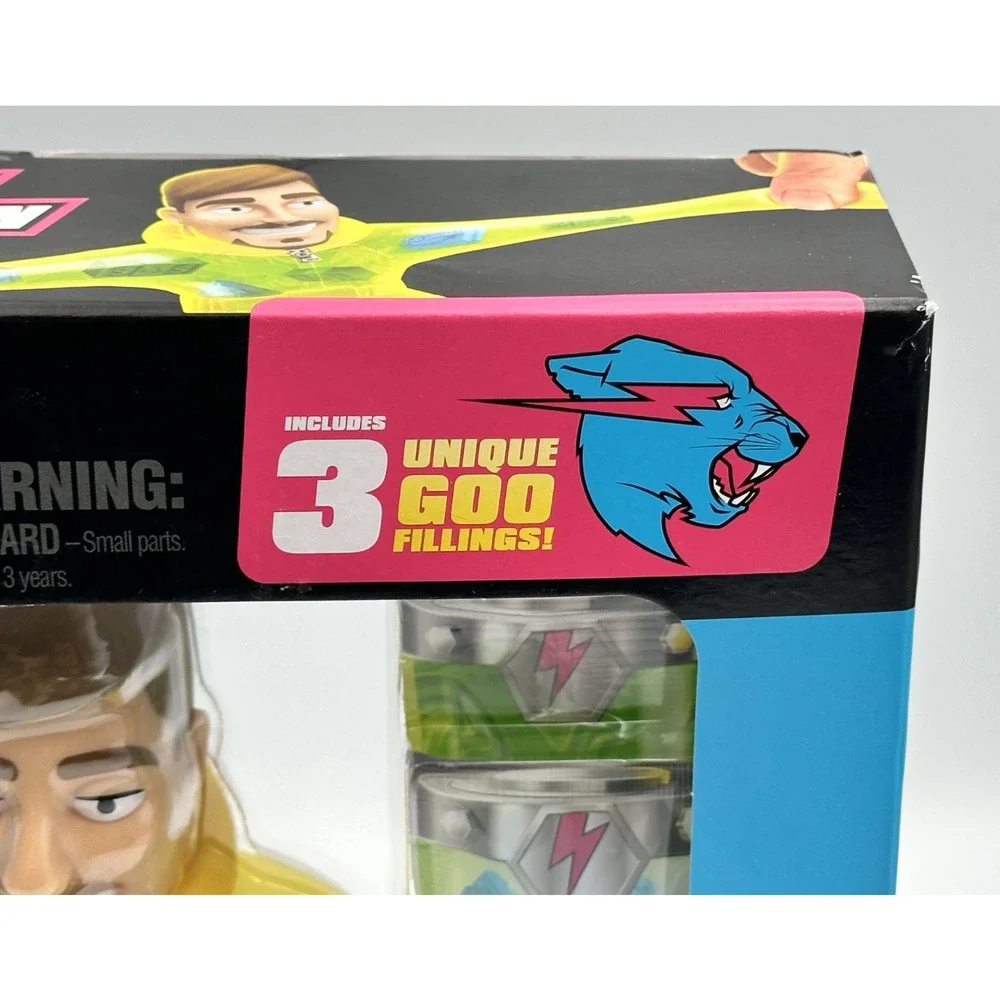 MrBeast Lab Creation Station Stretchy Action Figure DIY Kids Toy Moose Toys